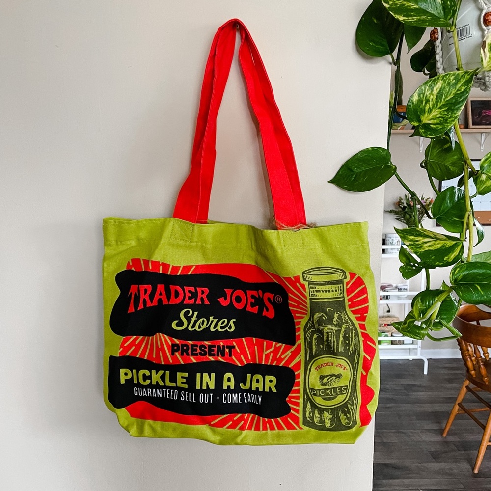 Trader Joe’s reusable pickle tote